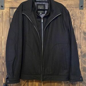 Men's London Fog Wool Blend Coat-Size 2XL